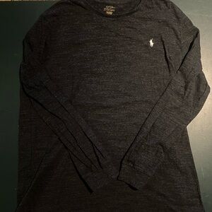 Polo Ralph Lauren Dark Gray Long Sleeve Shirt